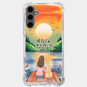 Paw-some Love - Dog Personalized Custom Clear Phone Case - Gift For Pet Owners, Pet Lovers