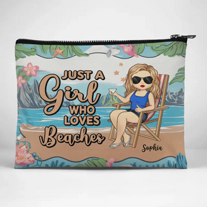 Gift A Little Love To Your Sisters And Besties - Bestie Personalized Custom Cosmetic Bag - Gift For Best Friends, BFF, Sisters