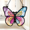 Your Memory Warms Our Hearts - Memorial Personalized Window Hanging Suncatcher Ornament - Sympathy Gift For Family Members