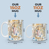Faith And Love, Always - Family Personalized Custom 3D Inflated Effect Printed Mug - Gift For Yourself, Best Friends, Siblings, Family Members