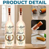 Custom Photo Your Light Will Always Shine In My Heart - Memorial Personalized Custom Bottle Lamp - Sympathy Gift For Family Members