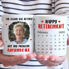 Custom Photo Retirement Is Life’s New Chapter - Coworker Personalized Custom Mug - Appreciation, Retirement Gift For Coworkers, Work Friends, Colleagues