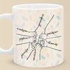 Love Is In The Grip Of Our Hands - Family Personalized Custom Mug - Gift For Mom, Grandma