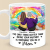 Forever My Baby, Always My Friend - Family Personalized Custom Mug - Mother's Day, Gift For Mom, Daughter