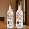 You Live On In The Love And Memories We Shared - Memorial Personalized Custom Bottle Lamp - Sympathy Gift For Family Members