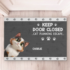Cats On A Mission - Cat Personalized Custom Home Decor Decorative Mat - House Warming Gift For Pet Owners, Pet Lovers