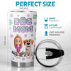 Home Is Where The Fur Sticks To Everything - Dog & Cat Personalized Custom 3D Inflated Effect Printed Tumbler - Gift For Pet Owners, Pet Lovers
