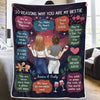 Friendship Is A Journey That Lasts A Lifetime - Bestie Personalized Custom Blanket - Gift For Best Friends, BFF, Sisters