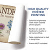 Made Grand By My Grandkids - Family Personalized Custom Horizontal Poster - Gift For Mom, Grandma