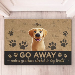 Pets Fill Our Hearts - Dog & Cat Personalized Custom Home Decor Decorative Mat - House Warming Gift For Pet Owners, Pet Lovers