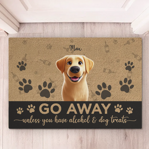 Pets Fill Our Hearts - Dog & Cat Personalized Custom Home Decor Decorative Mat - House Warming Gift For Pet Owners, Pet Lovers