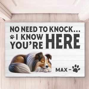 Home Is Where The Paws Are - Dog Personalized Custom Home Decor Decorative Mat - House Warming Gift For Pet Owners, Pet Lovers