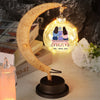 Like Mother Like Daughter - Family Personalized Custom Moon Lamp Light - Gift For Mom, Daughter