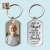 Custom Photo Your Love Lives On In Me - Memorial Personalized Custom Keychain - Sympathy Gift, Christmas Gift For Family Members