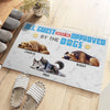 Tail Wags Speak Louder Than Words - Dog Personalized Custom Home Decor Decorative Mat - House Warming Gift For Pet Owners, Pet Lovers