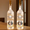 Custom Photo Your Wings Were Ready But Our Hearts Were Not - Memorial Personalized Custom Bottle Lamp - Sympathy Gift For Family Members