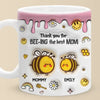 A Sweet Way To Celebrate The Love Between Mom And Daughter - Family Personalized Custom 3D Inflated Effect Printed Mug - Gift For Mom, Daughter