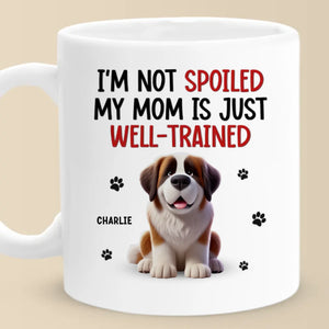 Life’s Ruff, But My Dog Makes It Better - Dog & Cat Personalized Custom Mug - Gift For Pet Owners, Pet Lovers