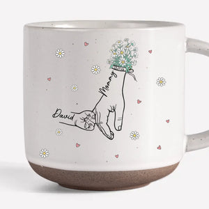 Perfect For Honoring The Woman Who Does It All - Family Personalized Custom Printed Pottery Mug - Gift For Mom, Grandma