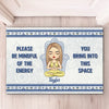 Find Your Balance, Find Yourself - Yoga Personalized Custom Home Decor Decorative Mat - House Warming Gift For Yoga Lovers