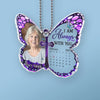 Custom Photo I'm Always With You, In Love And Memory - Memorial Personalized Custom Car Ornament - Acrylic Custom Shaped - Sympathy Gift For Family Members