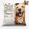 Custom Photo A Thoughtful Gift To Celebrate The Life Of A Furry Friend - Memorial Personalized Custom Pillow - Sympathy Gift For Pet Owners, Pet Lovers