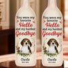 Custom Photo A Loyal Friend, A Love So Pure - Memorial Personalized Custom Bottle Lamp - Sympathy Gift For Pet Owners, Pet Lovers