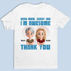 Having My Mom Is My Biggest Blessing - Family Personalized Custom Unisex T-shirt, Premium T-shirt, Hoodie - Mother's Day, Gift For Mom