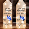 We Stand By Your Side Always - Memorial Personalized Custom Bottle Lamp - Sympathy Gift For Family Members