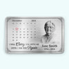 Custom Photo Always By Our Side, Even If Unseen - Memorial Personalized Custom Aluminum Wallet Card - Sympathy Gift For Family Members