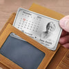 Custom Photo Always By Our Side, Even If Unseen - Memorial Personalized Custom Aluminum Wallet Card - Sympathy Gift For Family Members