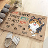 Dogs Make Everything Better - Dog Personalized Custom Home Decor Decorative Mat - House Warming Gift For Pet Owners, Pet Lovers