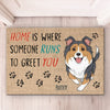 Dogs Make Everything Better - Dog Personalized Custom Home Decor Decorative Mat - House Warming Gift For Pet Owners, Pet Lovers