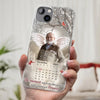 Custom Photo In Our Hearts, You Live On - Memorial Personalized Custom Clear Phone Case - Sympathy Gift For Family Members