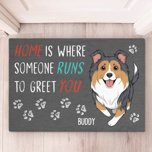Dogs Make Everything Better - Dog Personalized Custom Home Decor Decorative Mat - House Warming Gift For Pet Owners, Pet Lovers