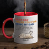 Custom Photo Fluffy, Cute, And Full Of Love - Dog & Cat Personalized Custom Accent Mug - Gift For Pet Owners, Pet Lovers