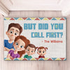 We Love Guests, Just Give Us A Heads Up - Family Personalized Custom Home Decor Decorative Mat - House Warming Gift For Family Members