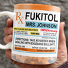 Fukitol Rx Prescription For Recharging Your Mind And Soul - Friend Personalized Custom Mug - New Arrival, Gift For Best Friends, Sisters, Family Members, Coworkers AMZ