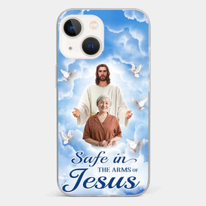 Custom Photo Beautiful As A Bright Shining Star - Memorial Personalized Custom Clear Phone Case - Sympathy Gift For Family Members