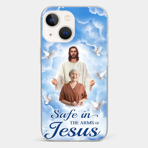 Custom Photo Beautiful As A Bright Shining Star - Memorial Personalized Custom Clear Phone Case - Sympathy Gift For Family Members