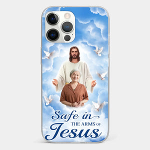 Custom Photo Beautiful As A Bright Shining Star - Memorial Personalized Custom Clear Phone Case - Sympathy Gift For Family Members