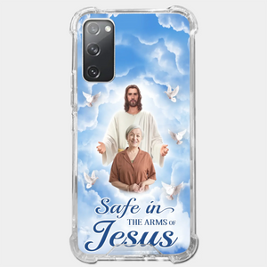 Custom Photo Beautiful As A Bright Shining Star - Memorial Personalized Custom Clear Phone Case - Sympathy Gift For Family Members