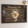Custom Photo You Will Be Right By My Side - Memorial Personalized Custom Horizontal Poster - Sympathy Gift For Pet Owners, Pet Lovers