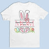 Bunny Hug Squad - Family Personalized Custom Unisex T-shirt, Premium T-shirt, Hoodie - Easter Gift For Mom, Grandma