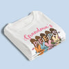 Blessed With My Peeps - Family Personalized Custom Unisex T-shirt, Premium T-shirt, Hoodie - Easter Gift For Mom, Grandma