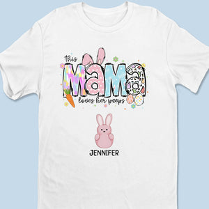 Little Bunnies, Big Love - Family Personalized Custom Unisex T-shirt, Premium T-shirt, Hoodie - Easter Gift For Mom, Grandma
