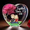 You Are The Only One I Want To Annoy For The Rest Of My Life - Couple Personalized Custom 3D Crystal Heart Shaped - Gift For Husband Wife, Anniversary