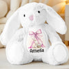 Easter Joy And Blessings From Above - Family Personalized Custom Easter Bunny Plush - Easter Gift For Family Members