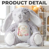 Sweet Bunny, Warm Hugs - Family Personalized Custom Easter Bunny Plush - Easter Gift For Baby Kids, Newborn Baby