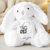 Hoppy Easter - Family Personalized Custom Easter Bunny Plush - Easter Gift For Family Members